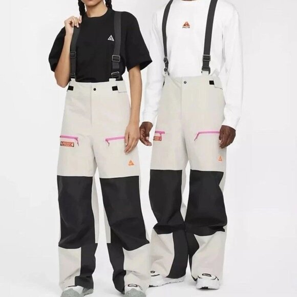 Nike ACG GTX Chena Vortex Storm-FIT ADV Bibs Light Orewood FV8889-104 Size XL - Picture 10 of 16